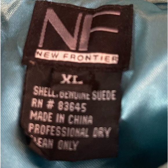 New Frontier vintage suede shirt jacket - Picture 3 of 3